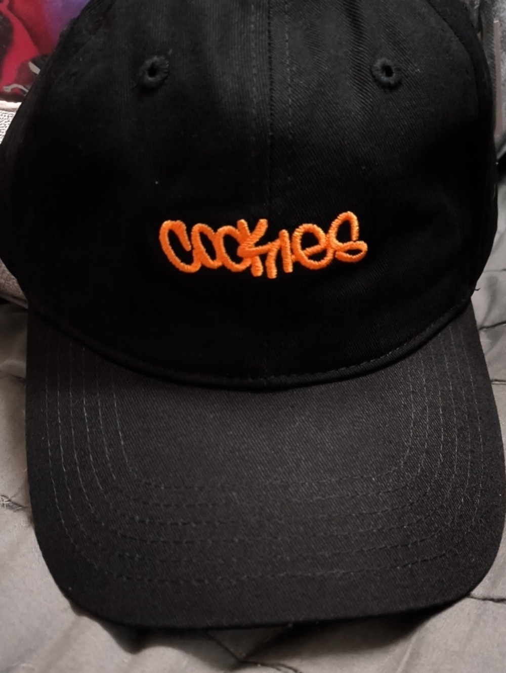 Cookies Livewire Dad Hat Black Orange Adjustable Brand New